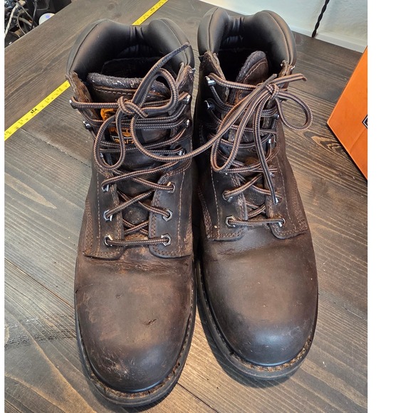 Timberland Pro Pit Boss 6 Inch‎ Steel-Toe Work Boot Brown Sz 11 main image 10